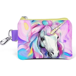 Coral High Renkli Unicorn Desenli Bozuk Para Çantası 21903