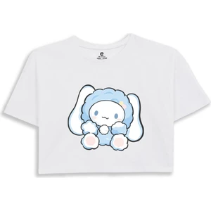 EZ Design Cinnamoroll Baskılı Crop Tshirt