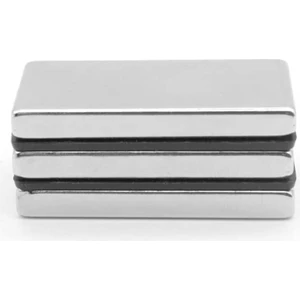 40X20X5MM Neodyum Güçlü Mıknatıs - Neodim Magnet