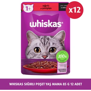 Sığırlı Poşet Yaş Mama 85 G 12X