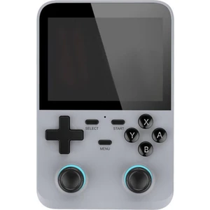 D007 Plus Android Taşınabilir Retro El Atarisi Game Oyun Konsolu 10.000 + Oyunlu Gri
