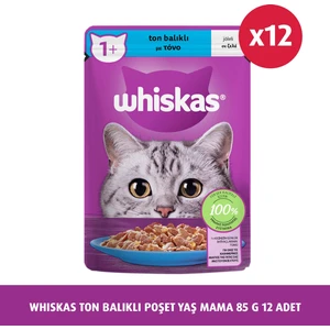 Ton Balıklı Poşet Yaş Mama 85 G 12X