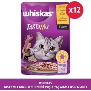 Tasty Mix Kuzulu&hindili Poşet Yaş Mama 85 G 12X
