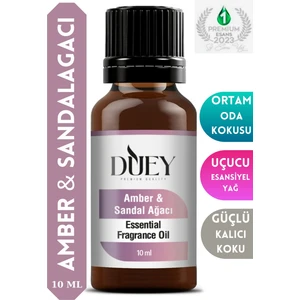 Amber&sandal Uçucu Yağ Buhurdanlık Yağı Difüzör Esansı Oda Kokusu Esansı Hava Nemlendirici Esans