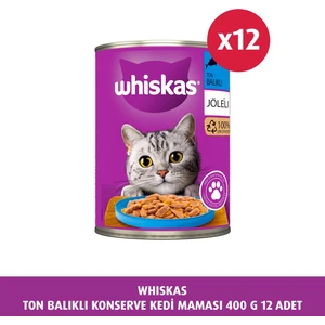 Ton Balıklı Konserve Yaş Mama 400 G 12X