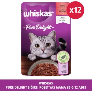 Pure Delight Sığırlı Poşet Yaş Mama 85 G 12X