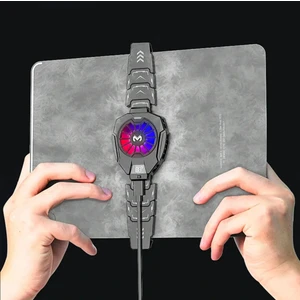 Coverzone iPad Uyumlu Profesyonel Kablolu Tablet Soğutucu Fan Gamer Oyuncu Radyatör Şok Soğutma Fanı Yeni Nesil Teknoloji Soğutuma Fanı 3 Seviyede Ayarlanabilir DL05