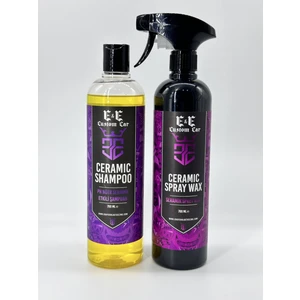 E&e Custom Car Ph Nötr Seramik Etkili Şampuan 700 Ml, Seramik Sprey Wax 700 ml