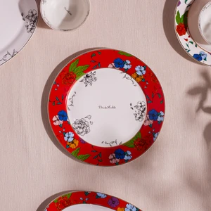 Frida Servis Tabağı Kırmızı 27 cm