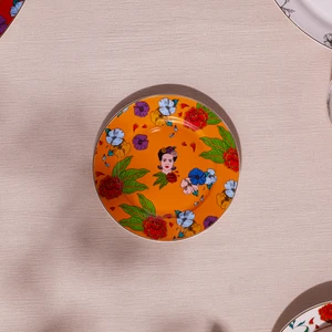 Frida Pasta Tabağı Turuncu 19 cm