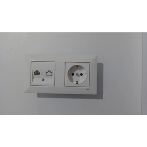 Viko Meridian 2li Set Numeris(Telefon Prizi)+ Topraklı Priz