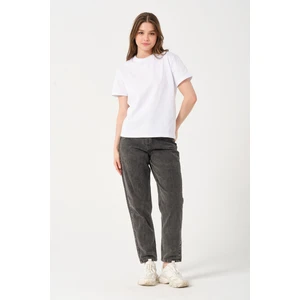 Owut Collection Owut Kadın Bisiklet Yaka Basic T-Shirt