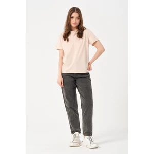 Owut Collection Owut Kadın Bisiklet Yaka Basic T-Shirt