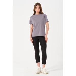 Owut Collection Owut Kadın Bisiklet Yaka Basic T-Shirt