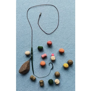 Litto Collection Lead Core'lu Boilili Sazan Rig Takımı Vanilya-Bal 18 mm Boili