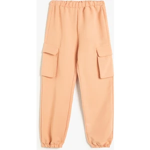 Jogger Kargo Pantolon Beli Lastikli Cepli