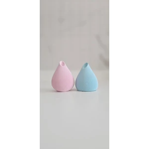 Laurel Wood Beton Dekoratif  Model Bohem Su Damlası(PEMBE-MAVİ)
