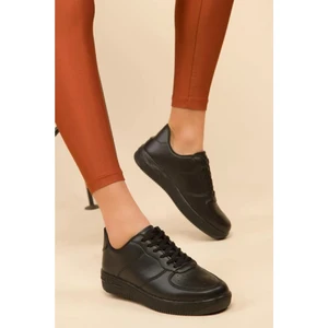 Siyah Sneaker Spor Ayakkabı