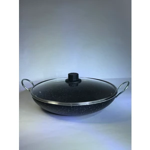 Home Kavurma Sacı Cam Kapaklı 32CM