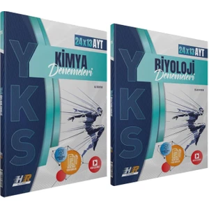 Hız ve Renk Yayınları AYT Kimya Denemeleri - AYT Biyoloji Denemeleri 2'li Set