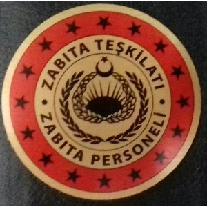 Zabıta Cüzdan Rozeti Satınal.sadece Kurum Adresıne Gonderılır.sıvıle Satılmaz.