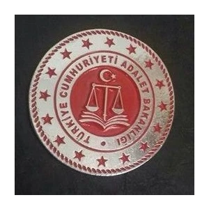 Adalet Bakanlığı Cüzdan Rozeti Satınal.sadece Kurum Adresıne Gonderılır.sıvıle Satılmaz.