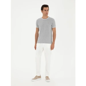 Erkek Beyaz Slim Fit Eşofman Altı 50284607-VR013