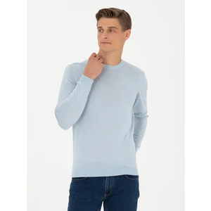 Erkek Açık Mavi Kazak /triko 50270174-VR003
