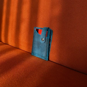 Likya Craft Apexaccord El Yapımı  Deri Minimal Kartlık Cüzdan