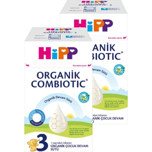 3 Combiotic  Devam Sütü 600 gr x 2 Adet