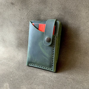 Likya Craft Apexaccord El Yapımı  Deri Minimal Kartlık Cüzdan