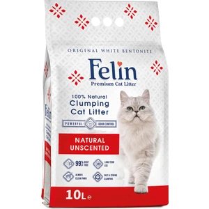 Naturel Kokusuz Topaklanan İnce Taneli Kedi Kumu 10l