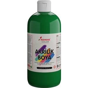 Yeşil Akrilik Boya 500 gr Sanatsal, Dekoratif, Hobi Amaçlı, Canlı Renkler