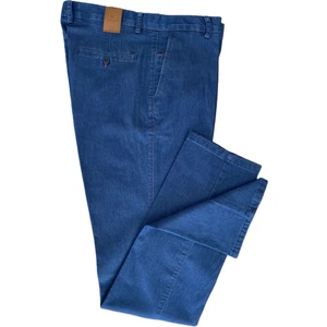 Erkek Regular Fit Normal Kesim Likralı Esnek Rahat Yüksek Bel Tensel İnce Yazlık Kot Pantolon