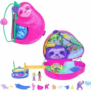 Polly Pocket Çanta Olabilen Micro Oyun Setleri GKJ63 - HRD40 Sloth Family