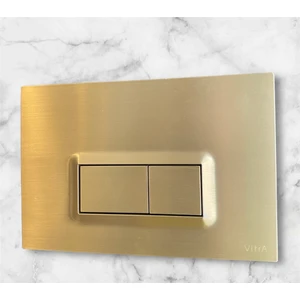 Mat Gold Gömme Rezervuar Mat Gold Taharet Musluğu Buton Dahil Komple Set
