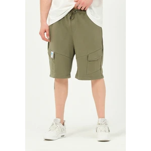 Owut Collection Haki Kargo Cep Detaylı Erkek Şort