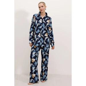 5858 Örme Ikili Takım - Lacivert