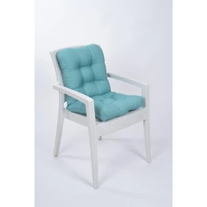 Candy Mint Pofidik Arkalıklı Sandalye Minderi Özel Dikişli Bağcıklı 43X88cm