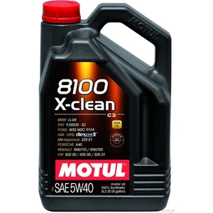 8100 X-Clean Sae 5W-40 Synthetic Motor Oil 5l