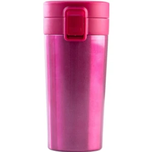 Snape Filtreli Çift Katmanlı Mug Termos Bardak 380ML Fuşya Renk