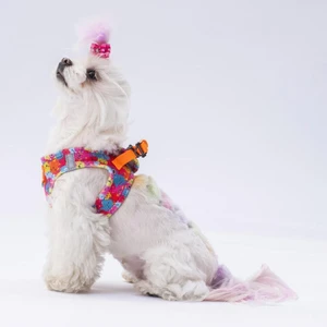 Monsters Air-Mesh Göğüs Tasması Kedi Köpek Göğüs Tasması Xl