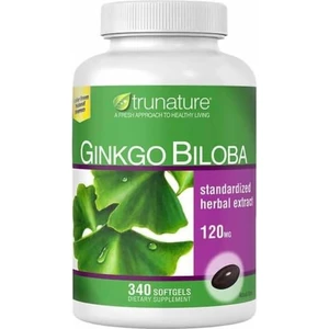 Trunature Ginkgo Biloba 120 Mg 340 Softgels