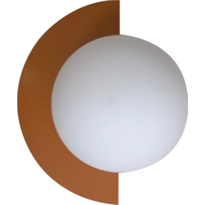 Yarım Dünya Aplik Kahverengi