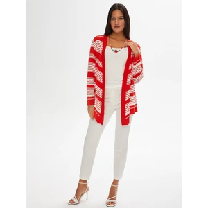 Faik Sönmez Çizgili Triko Hırka 68759