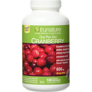Trunature Cranberry 650 Mg 140 Kapsül