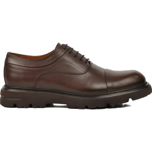 Premium 33283 Kahve Deri Erkek Casual Ayakkabı