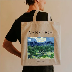 Bez Çanta Dünyası Vang Gogh The Olive Trees Bez Çanta