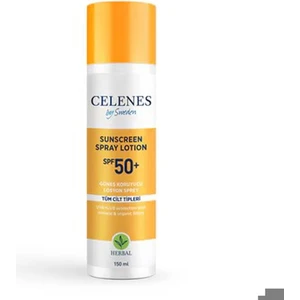 Celenes By Sweden  Güneş Koruyucu Losyon Sprey Spf 50+ 150 ml