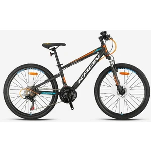 Xc 75 - 24  Mtb - 13' - 21 Vites - V.b - Mat Siyah-Beyaz/neon Turuncu/mavi